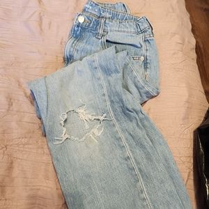 Baggy jeans - distressed